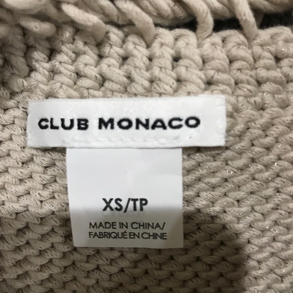 NWOT Club Monaco Sweater Top - Picture 3 of 4